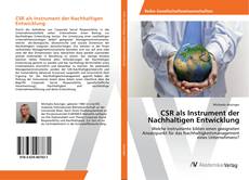 CSR als Instrument der Nachhaltigen Entwicklung的封面