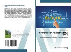 Capa do livro de Grundwissen Antisemitismus Teil 3 