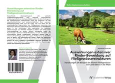 Auswirkungen extensiver Rinder-Beweidung auf Fließgewässerstrukturen的封面