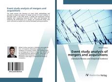 Portada del libro de Event study analysis of mergers and acquisitions