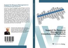 Bookcover of Support for Resource Management in Crowdsourcing Platforms