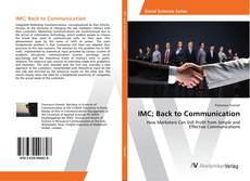 Borítókép a  IMC; Back to Communication - hoz