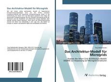 Portada del libro de Das Architektur-Modell für Microgrids
