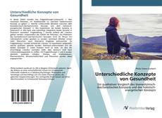 Bookcover of Unterschiedliche Konzepte von Gesundheit