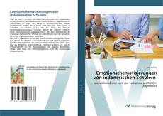 Buchcover von Emotionsthematisierungen von indonesischen Schülern