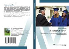 Bookcover of Hochschullehre 1