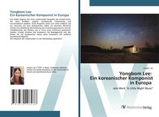 Portada del libro de Yongbom Lee: Ein koreanischer Komponist in Europa