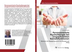 Borítókép a  Personzentrierte Psychotherapie bei eingeschränkten Kontaktfunktionen - hoz
