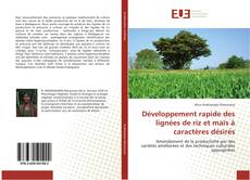 Capa do livro de Développement rapide des lignées de riz et maïs à caractères désirés 