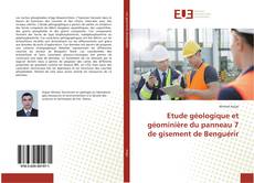 Borítókép a  Etude géologique et géominière du panneau 7 de gisement de Benguérir - hoz