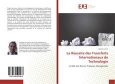 La Réussite des Transferts Internationaux de Technologie kitap kapağı