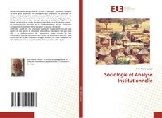 Buchcover von Sociologie et Analyse Institutionnelle