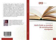 Capa do livro de Outil d’aide au transfert de connaissances enseignées 