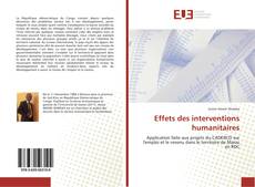 Bookcover of Effets des interventions humanitaires