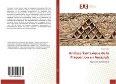 Capa do livro de Analyse Syntaxique de la Préposition en Amazigh 