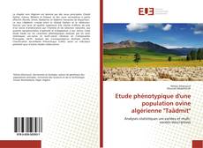 Copertina di Etude phénotypique d'une population ovine algérienne "Taâdmit"