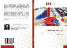 Capa do livro de Études de marché 