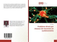 Bookcover of Problème direct par réseaux de neurones en scattérometrie