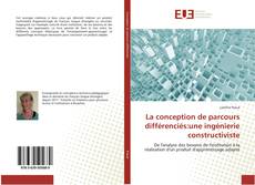 Buchcover von La conception de parcours différenciés:une ingénierie constructiviste