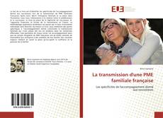 La transmission d'une PME familiale française kitap kapağı