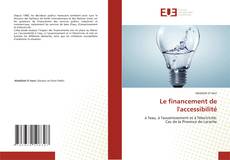 Bookcover of Le financement de l'accessibilité