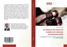 Buchcover von La théorie de l'oeuf en matière de révision constitutionnelle