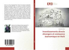 Buchcover von Investissements directs étrangers et croissance économique en Haiti