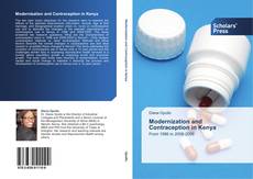 Modernization and Contraception in Kenya kitap kapağı