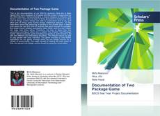 Couverture de Documentation of Two Package Game