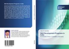 Capa do livro de Skill Development Programs in India 