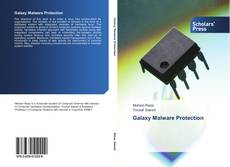 Capa do livro de Galaxy Malware Protection 