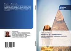 Buchcover von Disputes in Construction