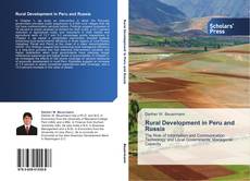 Обложка Rural Development in Peru and Russia