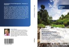 Copertina di Participatory Forest Management -   Panacea or Pretence?