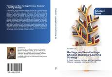 Buchcover von Heritage and Non-Heritage Chinese Students' Learning Strategy