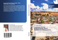 Bookcover of Corporate Social Responsibility. Multi-Stakeholder Perspectives