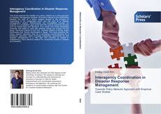 Interagency Coordination in Disaster Response Management kitap kapağı