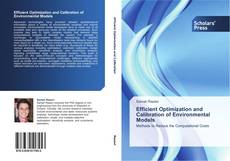 Capa do livro de Efficient Optimization and Calibration of Environmental Models 