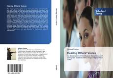 Buchcover von Hearing Others' Voices