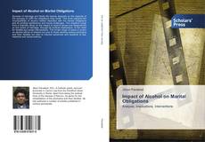 Buchcover von Impact of Alcohol on Marital Obligations