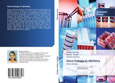 Bookcover of Gene therapy in dentistry