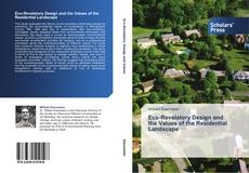 Eco-Revelatory Design and   the Values of the Residential Landscape kitap kapağı