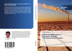 Buchcover von Causal Relationships in Economic Growth: The Case of Saudi Arabia