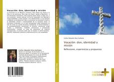 Buchcover von Vocación: don, identidad y misión