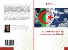 Обложка L'accord de Paris et ses répercussions sur l'Algérie