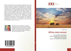 Copertina di Africa mon amour