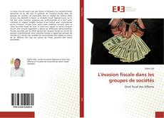 Buchcover von L'évasion fiscale dans les groupes de sociétés