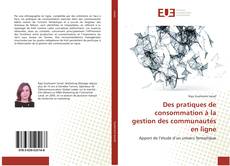 Copertina di Des pratiques de consommation à la gestion des communautés en ligne