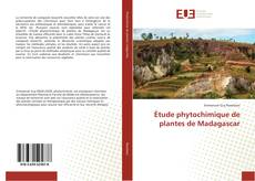 Buchcover von Étude phytochimique de plantes de Madagascar