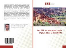 Capa do livro de Les PPP en tourisme: quels enjeux pour la durabilité 